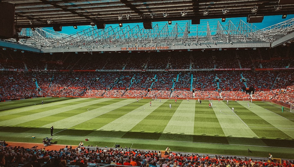 Wembley stadion Luftbildaufnahme
